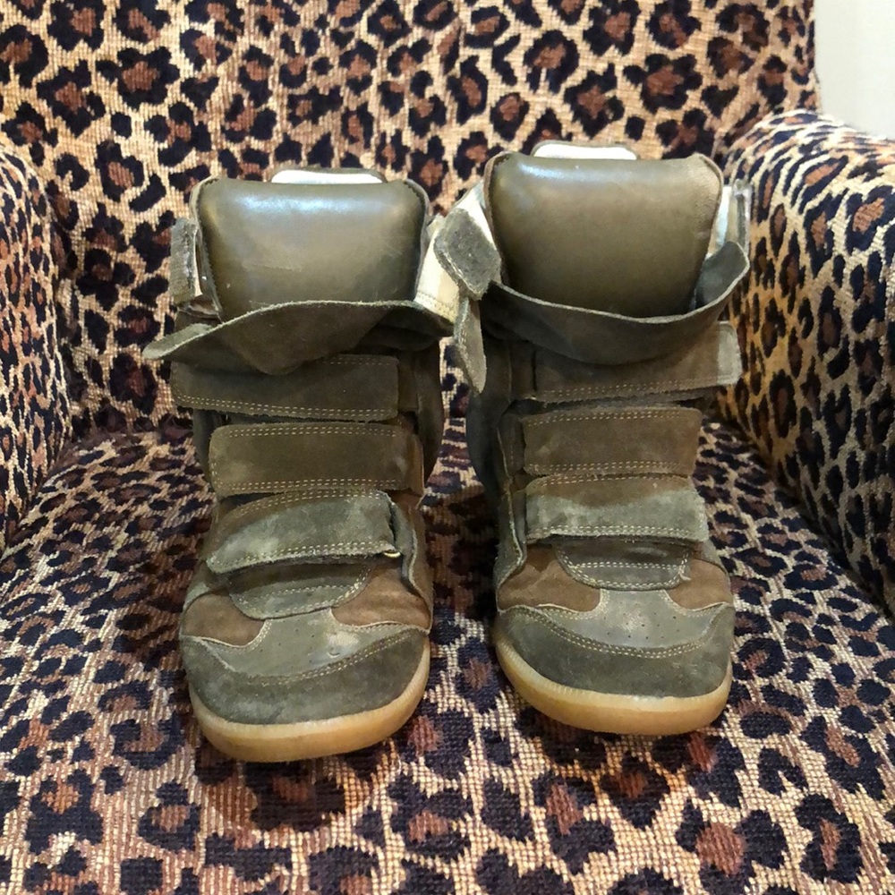 Sold -Isabel Marant wedge sneakers - Picture 2 of 8